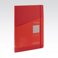 Fabriano Ecoqua Plus Hidden Spiral Notebook 90gsm Dots A4#Colour_RASPBERRY