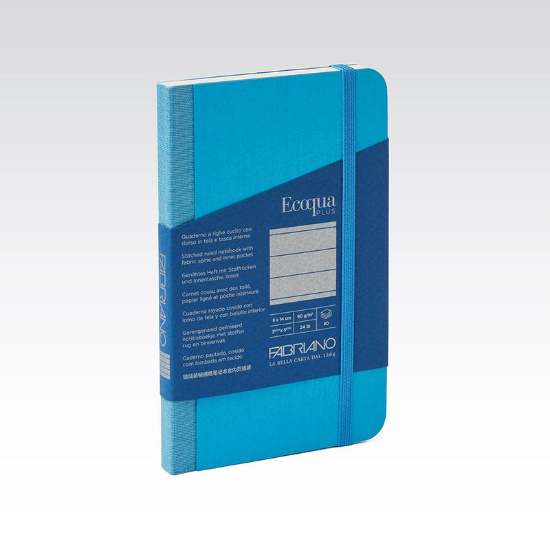 Fabriano Ecoqua Plus Fabric Notebook 90gsm Lined 9x14cm