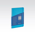 Fabriano Ecoqua Plus Fabric Notebook 90gsm Lined A5#Colour_TURQUOISE