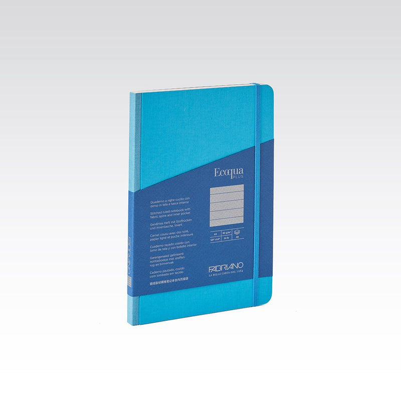 Fabriano Ecoqua Plus Fabric Notebook 90gsm Lined A5