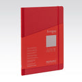 Fabriano Ecoqua Plus Fabric Notebook 90gsm Lined A4#Colour_RASPBERRY