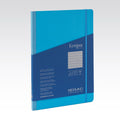 Fabriano Ecoqua Plus Fabric Notebook 90gsm Lined A4#Colour_TURQUOISE