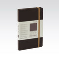 Fabriano Ispira Hard Cover Notebook 85gsm Dots 9x14cm#Colour_BROWN