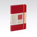 Fabriano Ispira Hard Cover Notebook 85gsm Dots 9x14cm#Colour_RED