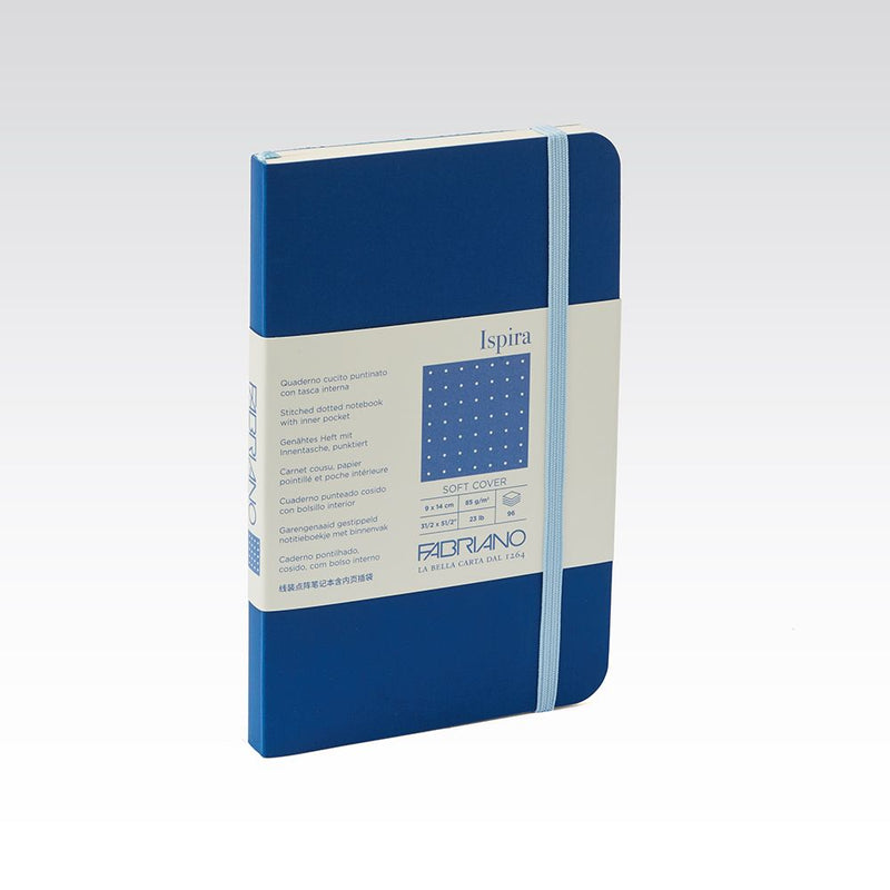 Fabriano Ispira Soft Cover Notebook 85gsm Dots 9x14cm