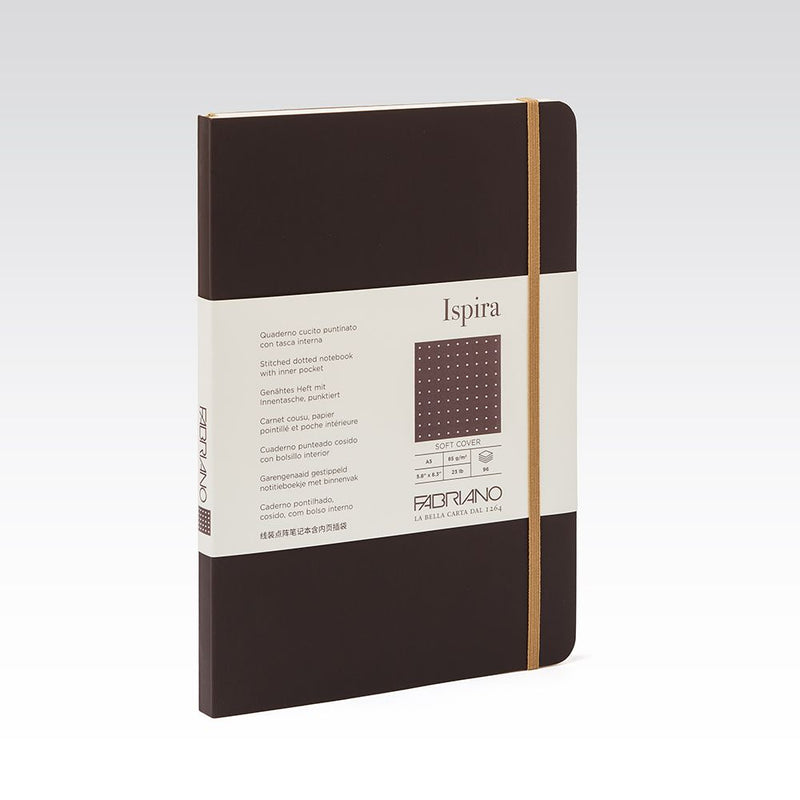 Fabriano Ispira Soft Cover Notebook 85gsm Dots A5