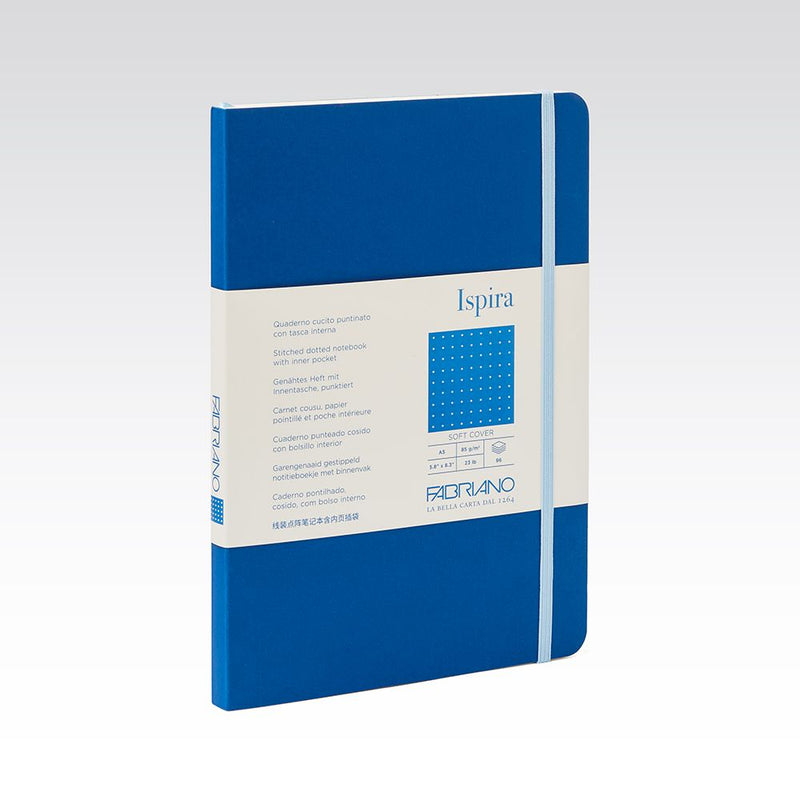 Fabriano Ispira Soft Cover Notebook 85gsm Dots A5