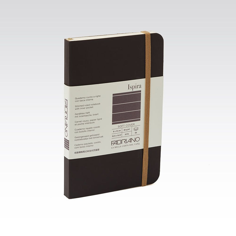 Fabriano Ispira Soft Cover Notebook 85gsm Lined 9x14cm