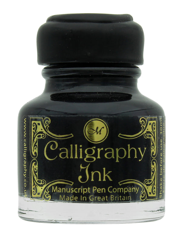 Manuscript Calligraphy Gift Inks 30ml#Colour_BLACK