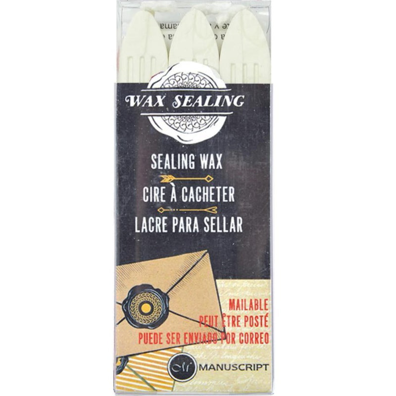 Manuscript Sealing Wax With Wick Pack of 3