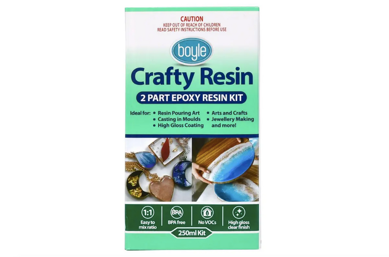 Boyle Crafty Resin 250ml Kit