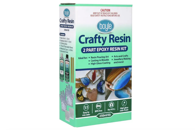 Boyle Crafty Resin 250ml Kit