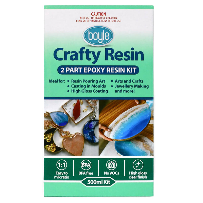 Boyle Crafty Resin 500ml Kit