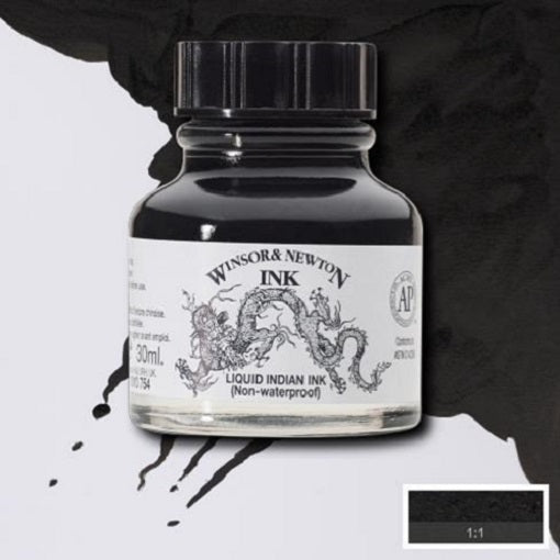 Winsor & Newton Liquid Indian 30ml Black