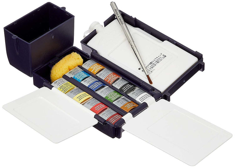 Winsor & Newton Professional Watercolour Field Pocket - Set Of 12 Half Pans