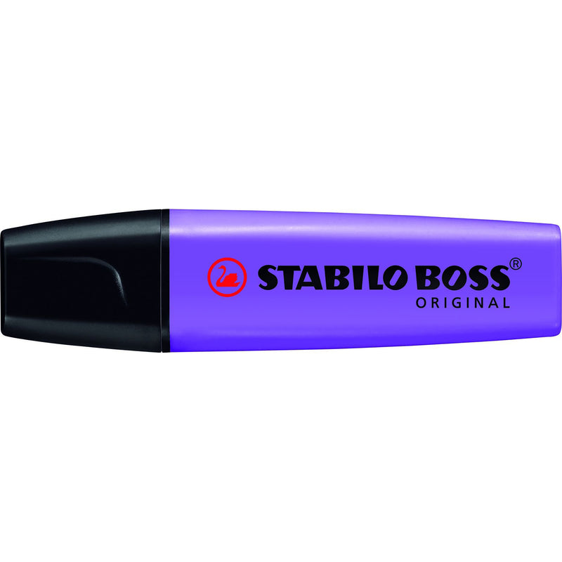 stabilo boss highlighter lavender box of 10