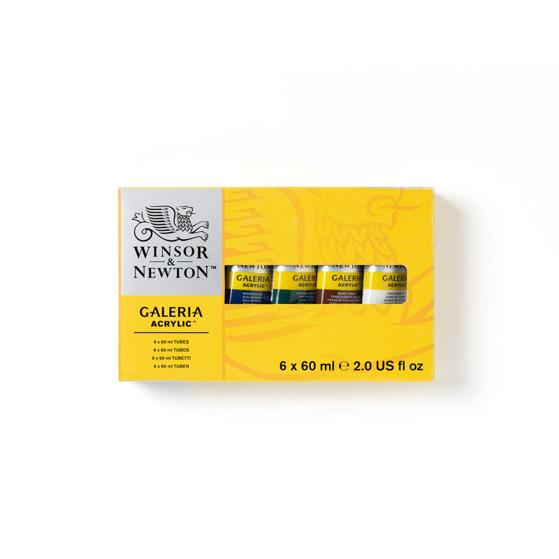 Winsor & Newton Galeria Acrylic 6 X 60ml Set