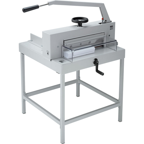 ideal 4705 manual guillotine & stand