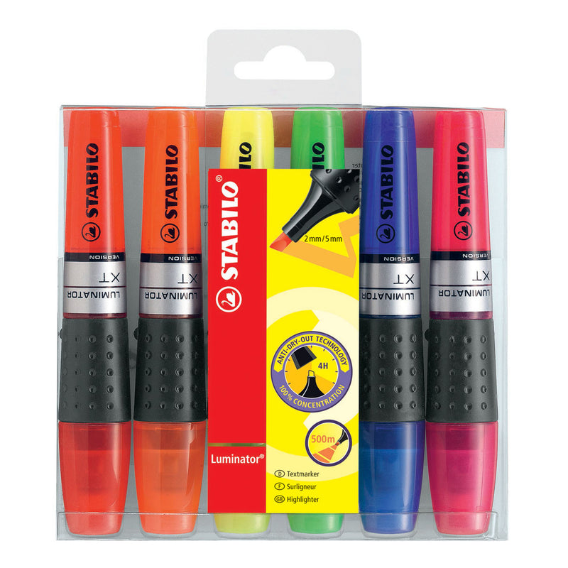 stabilo luminator highlighter assorted