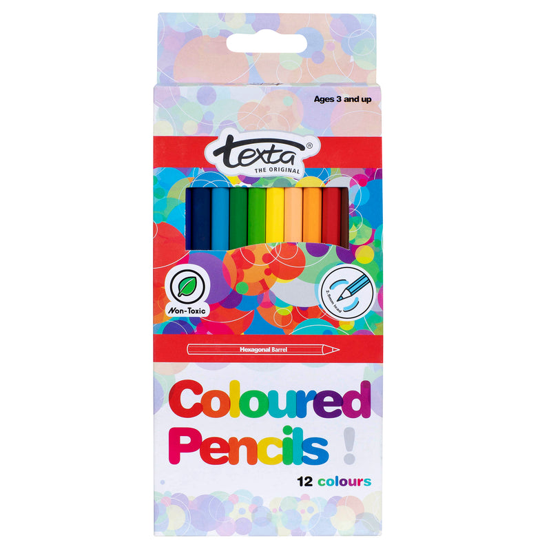 texta coloured pencils