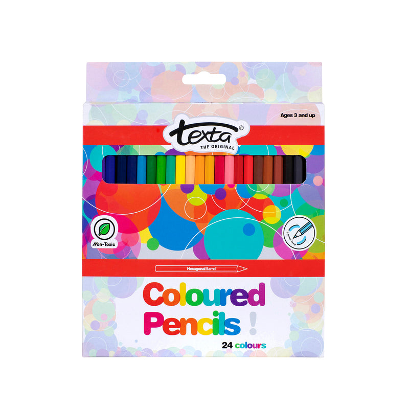 texta coloured pencils