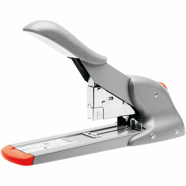 rapid stapler hd110 heavy duty silver/orange