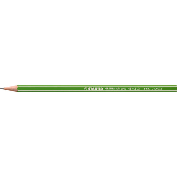 stabilo greengraph pencil hb box of 12