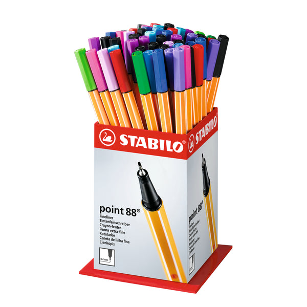 Stabilo Point 88 Art Fineliner Mini Set 60 Piece