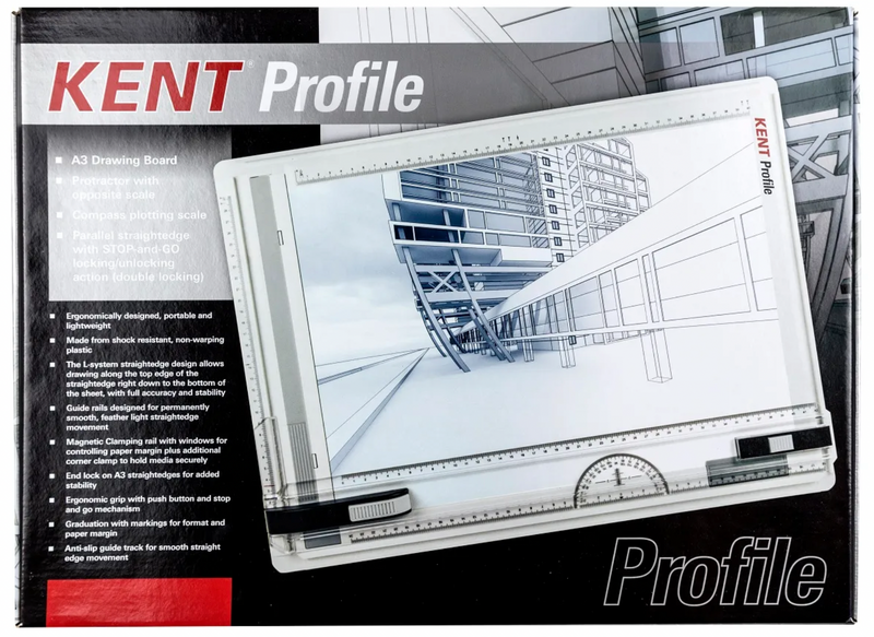 Kent Profile Drawing Board A3 Double Lock