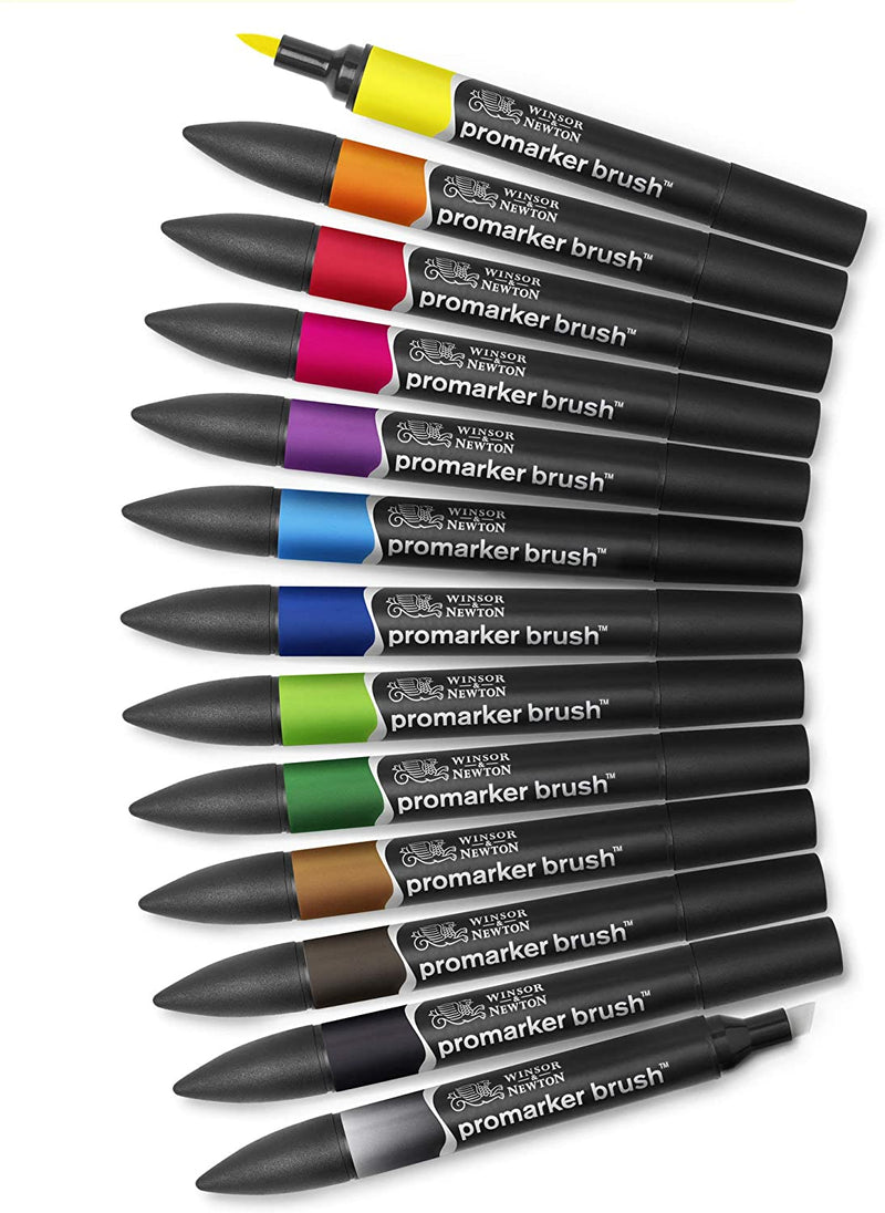 Winsor & Newton Brushmarker Set Of 12