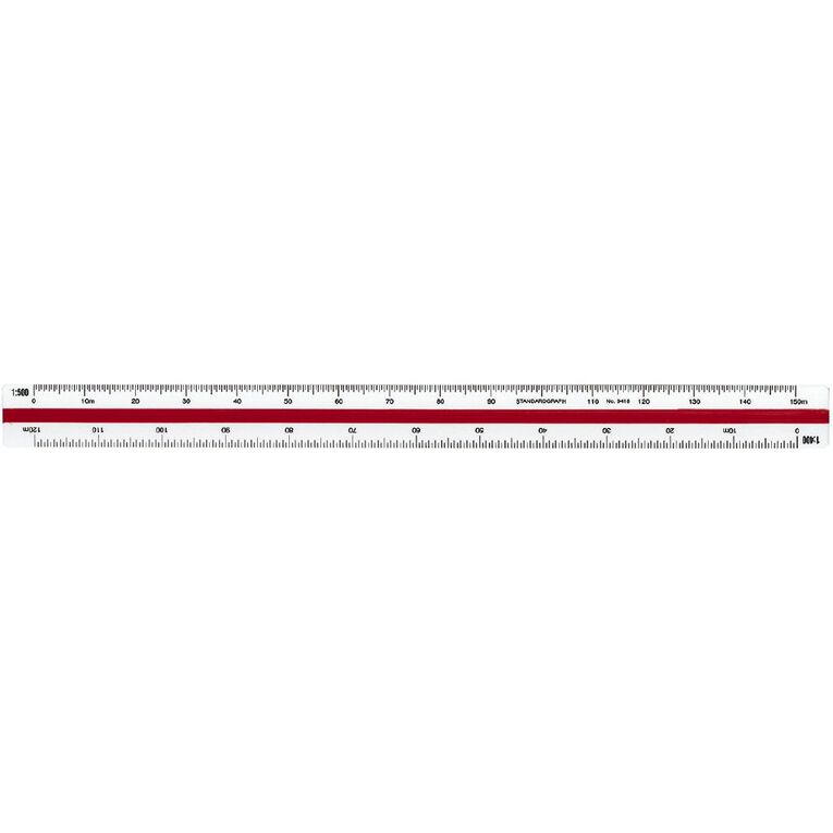 standardgraph tri scale ruler architect