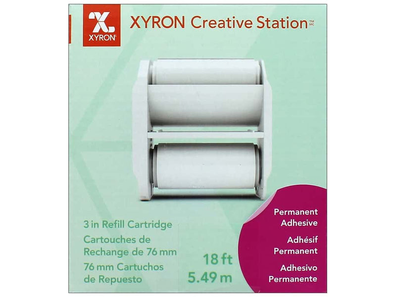 Xyron 3 Inch Permanent Adhesive Cartridge Refill