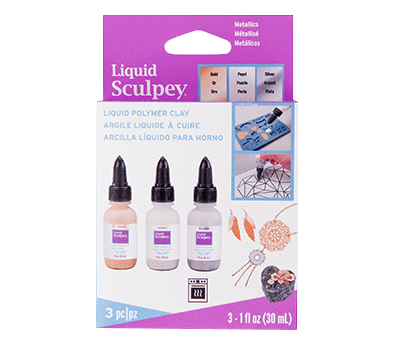 Sculpey Liquid Polymer Clay Pack Of 3