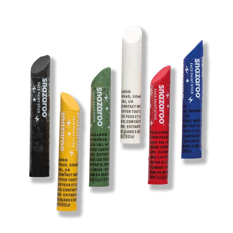 Snazaroo Facepaint Sticks Unisex Set Of 6