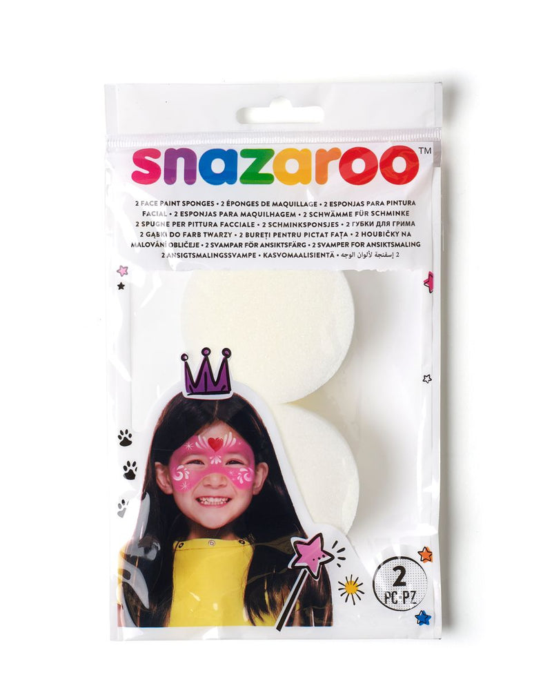 snazaroo h.d. sponge pack of 2
