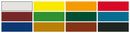 Reeves Gouache Paint 10ml Set of 12