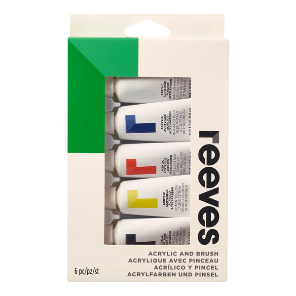 Reeves Acrylic Paint Set Set Of 5#size_22ML