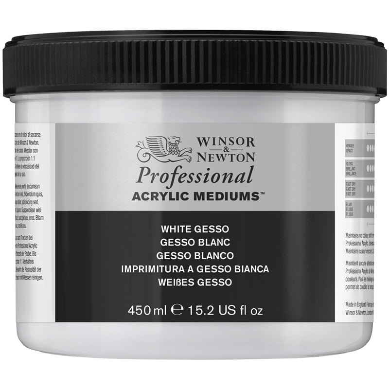 Winsor & Newton Professional Acrylic Medium White Gesso