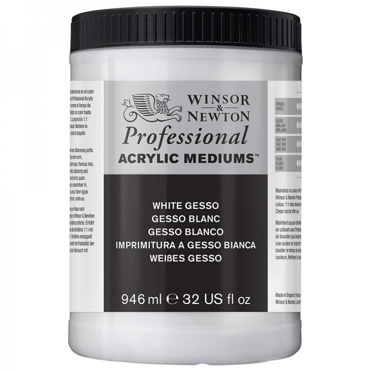 Winsor & Newton Professional Acrylic Medium White Gesso