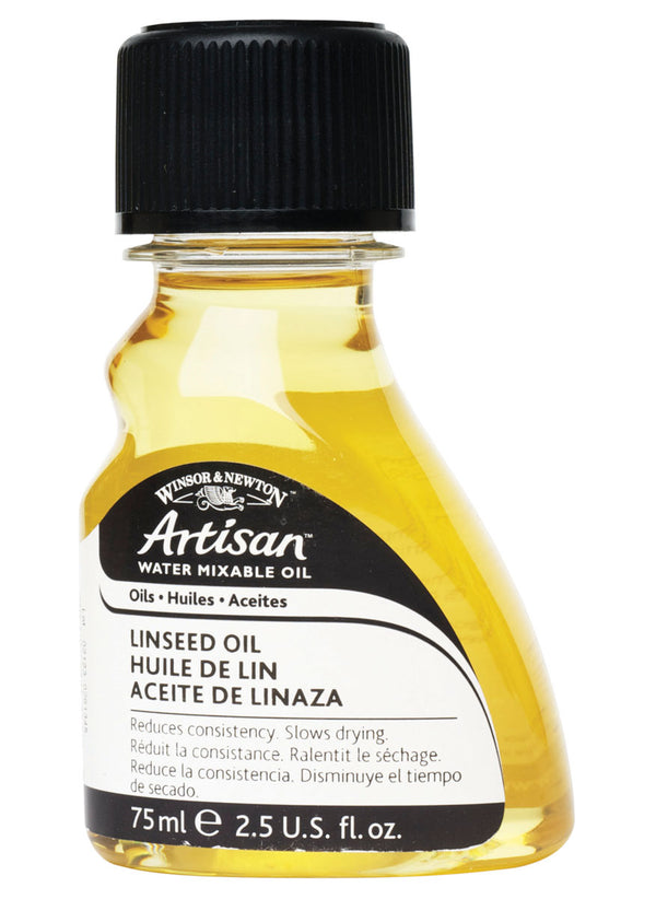 Winsor & Newton Water Mixable Linseed Oil 75ml