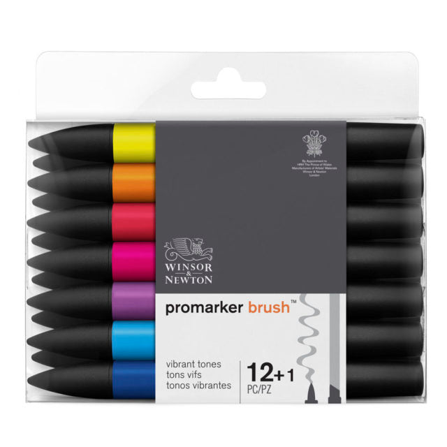 Winsor & Newton Brushmarker Set Of 12