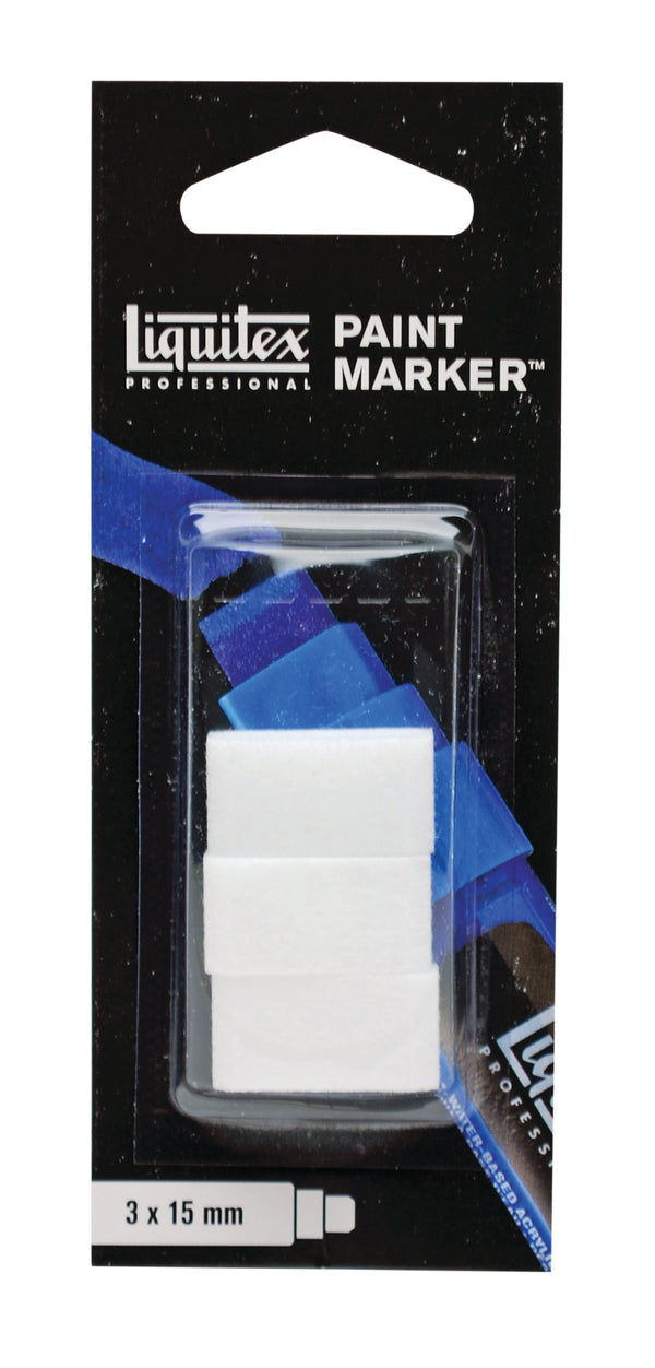 Liquitex Paint Marker Nib 15mm Wide Pack Of 3