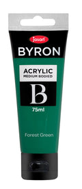 Jasart Byron Acrylic Paint 75ml#Colour_FOREST GREEN