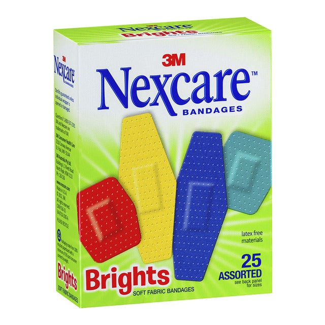 Nexcare Active Brights Assorted - Pack of 25