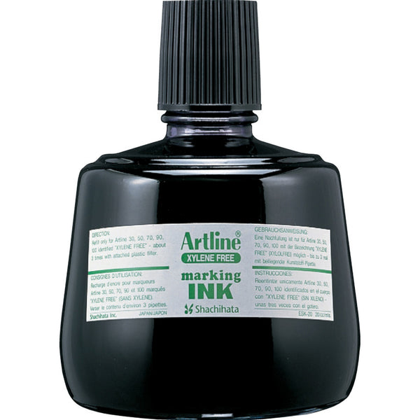 artline esk-3 permanent marker refill ink 330cc black