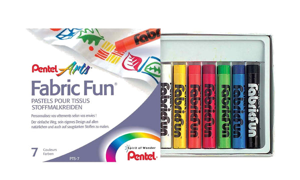 Fabricfun Pastel Dye Sticks Assorted Set#Pack Size_PACK OF 7