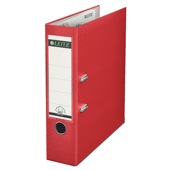 leitz lever arch file a4 80mm#Colour_RED