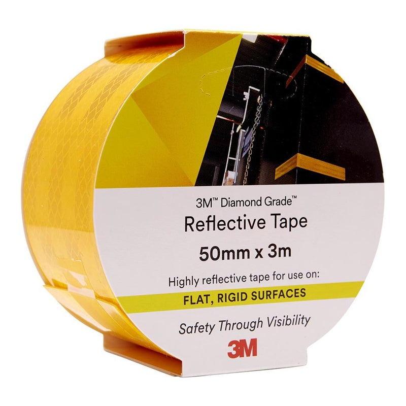 3m diamond grade reflective tape 983-71 yellow 50mmx3m