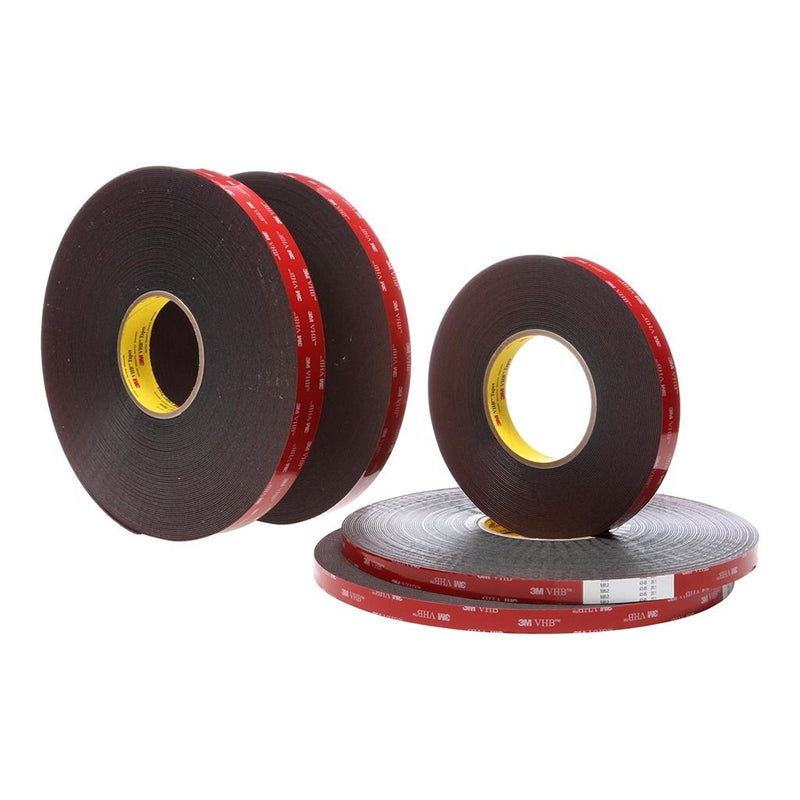 3m vhb foam tape 5952 double-sided 12.7mmx33m black