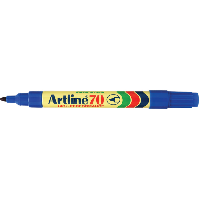 artline 70 permanent marker 1.5mm bullet nib box of 12